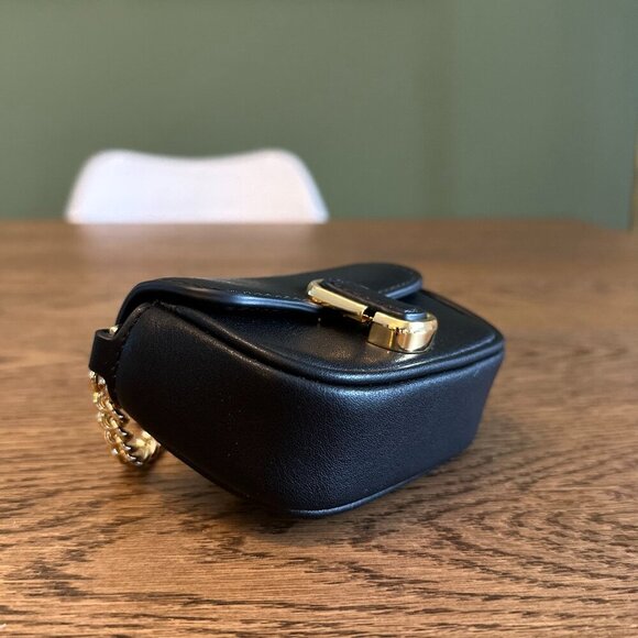 NWT！Marc Jacobs The Nano J Marc Charm -Black Leather - Picture 11 of 15